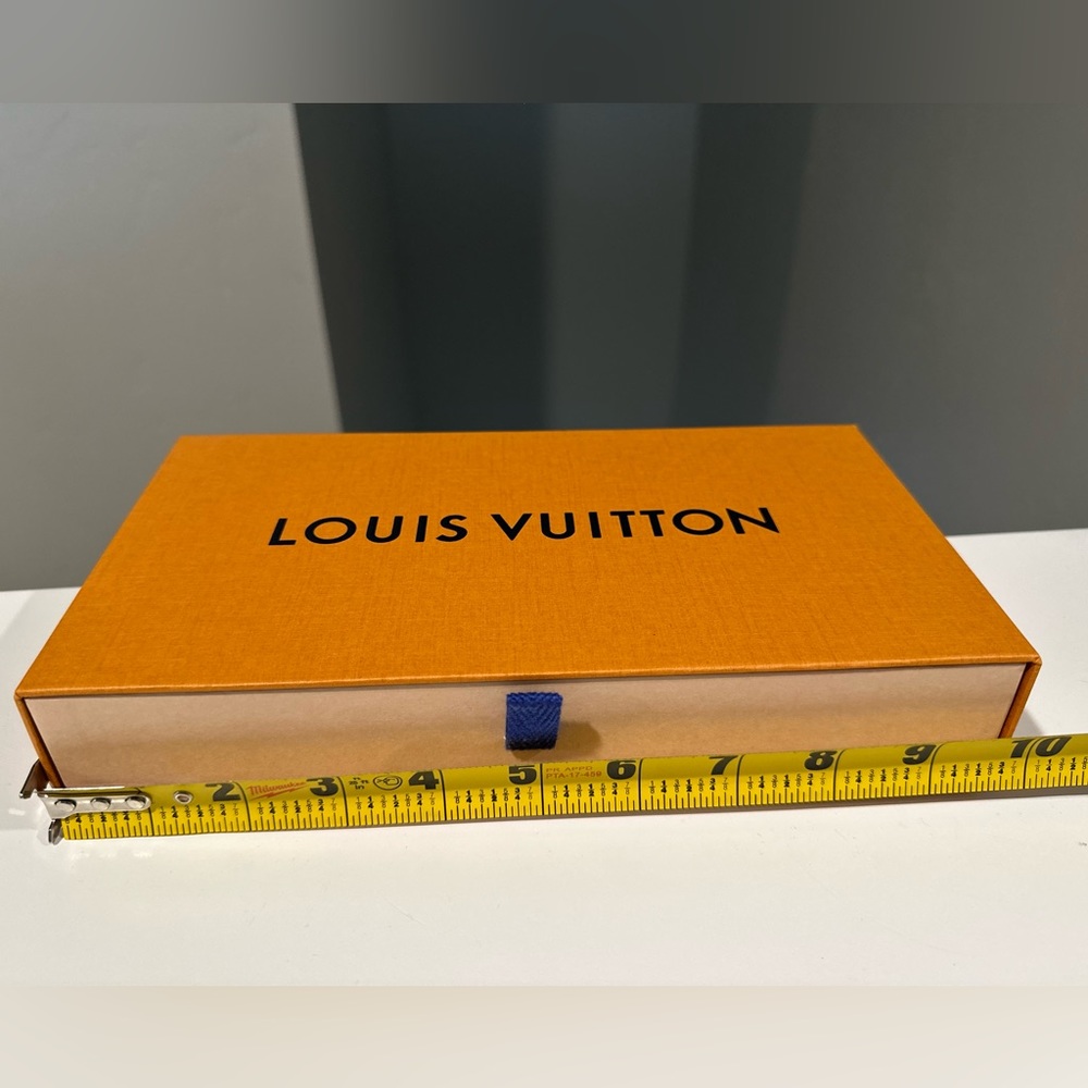 Authentic Louis Vuitton gift boxes with original tissue and ribbon